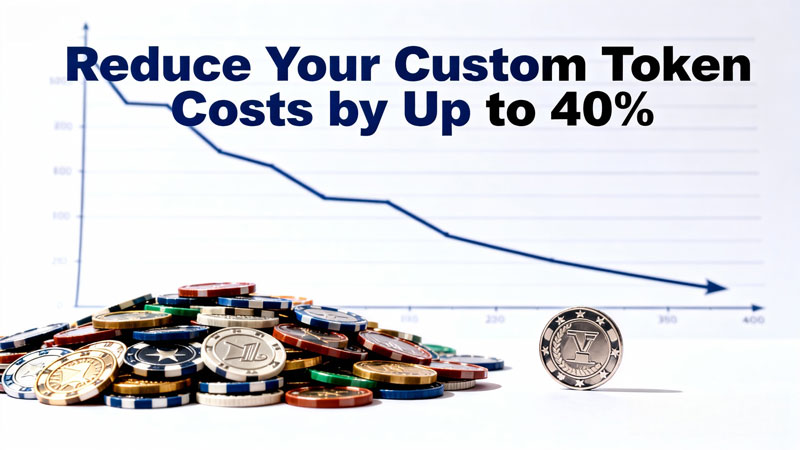7 Ways to Reduce Your Custom Plastic Token Costs by Up to 40%