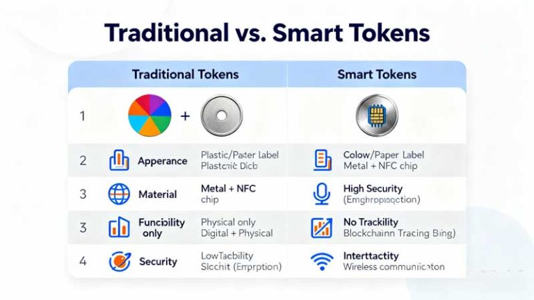Smart NFC Plastic Tokens: Revolutionizing Custom & Personalized Token ...