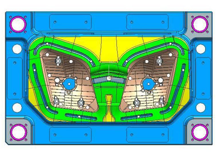 Design Essentials for Automotive Headlamp Reflector Injection Molds | DTG